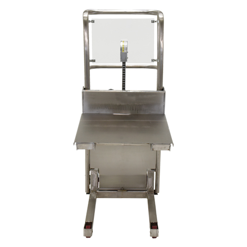 Gerbeur Hefti-Lift, M&eacute;canisme Pompe au pied, Capacit&eacute; de 450 lb, Levage max de 45-5/8" WestPier