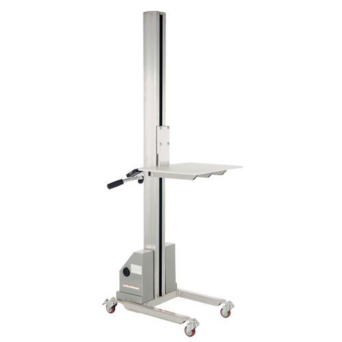 Gerbeur &agrave; levage rapide, M&eacute;canisme &eacute;lectrique, Capacit&eacute; de 125 lb, Levage max de 72" WestPier