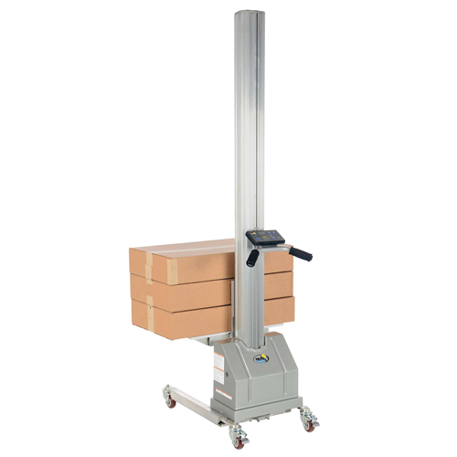 Gerbeur &agrave; levage rapide, M&eacute;canisme &eacute;lectrique, Capacit&eacute; de 125 lb, Levage max de 72" WestPier
