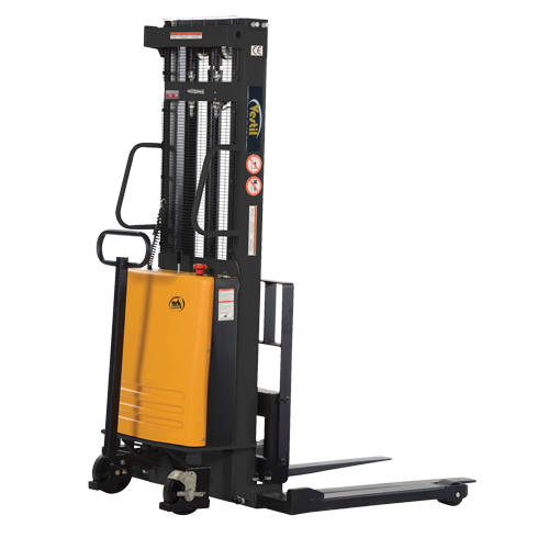 Gerbeur pour chariot &eacute;l&eacute;vateur, Fonctionnement &eacute;lectrique, Capacit&eacute; 2000 lb, Lev&eacute;e max 118" WestPier