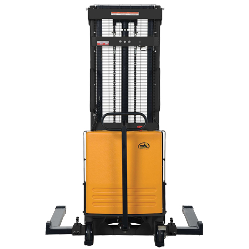 Gerbeur pour chariot &eacute;l&eacute;vateur, Fonctionnement &eacute;lectrique, Capacit&eacute; 2000 lb, Lev&eacute;e max 118" WestPier