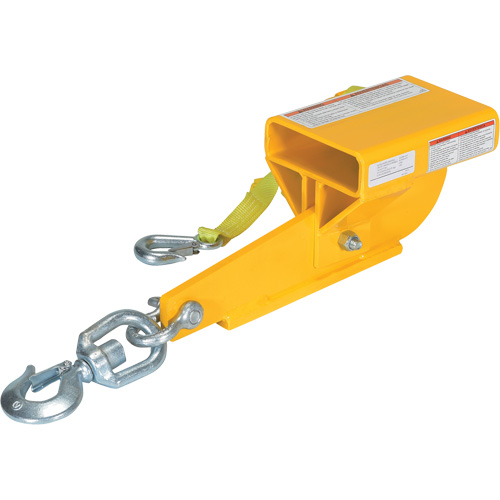 Auto-Tension Hoisting Hook, 5-1/2" x 1-1/2" Fork Pocket WestPier
