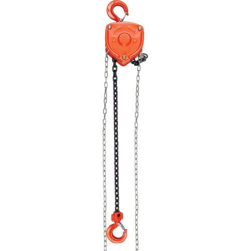 Chain Hoist, 20' Lift, 2000 lbs. (1 tons) Capacity, Alloy Steel Chain WestPier
