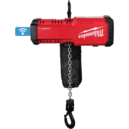 Palan compact &agrave; chaîne 1 tonne M18 avec ONE-KEY, Capacit&eacute; 2204 lb (1 tonnes) WestPier