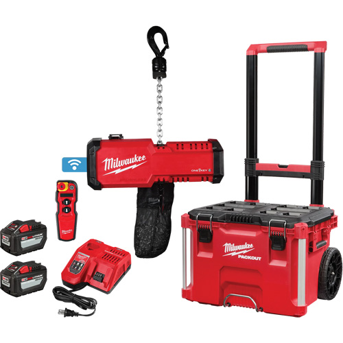 Palan compact &agrave; chaîne 1 tonne M18 avec ONE-KEY, Capacit&eacute; 2204 lb (1 tonnes) WestPier