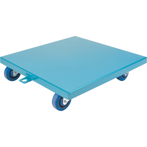 Plateaux roulants en acier, 18" la x 18" p x 7" h, Capacit&eacute; de 1200 lb WestPier