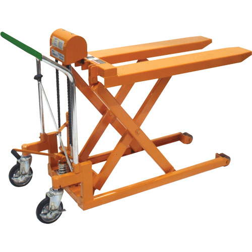 Dandy Lift Scissor Fork Lift Table, 37.1" L x 19.7" W, Steel, 1100 lbs. Capacity WestPier