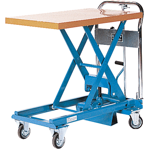 Dandy Lift Scissor Lift Table, 31-1/2" L x 19-7/10" W, Steel, 550 lbs. Capacity WestPier