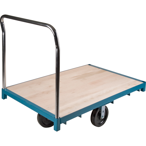 Heavy-Duty Platform Truck, 48" L x 24" W, 2500 lbs. Capacity, Nylon Casters WestPier