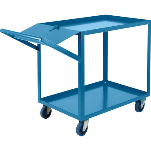 Chariots &agrave; cueillette, 36" h x 24" la x 52" p, 2 Tablettes, Capacit&eacute; 1200 lb WestPier