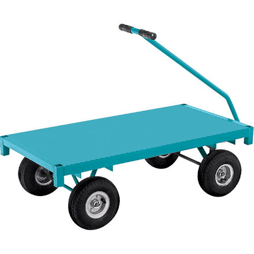 Platform Trucks - Ergonomic Platform Wagon Trucks, 24" W x 48" L, 1000 lbs. Capacity WestPier