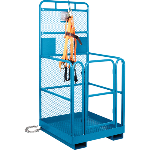 Nacelle &eacute;l&eacute;vatrice pour travail en hauteur, 36" x 36" x 72" h, Capacit&eacute; de 1000 lb, Acier WestPier
