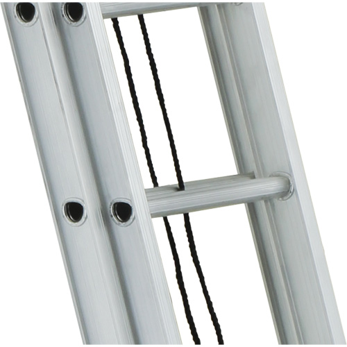 Industrial Heavy-Duty Straight Ladders, 8', Aluminum, 300 lbs., CSA Grade 1A WestPier