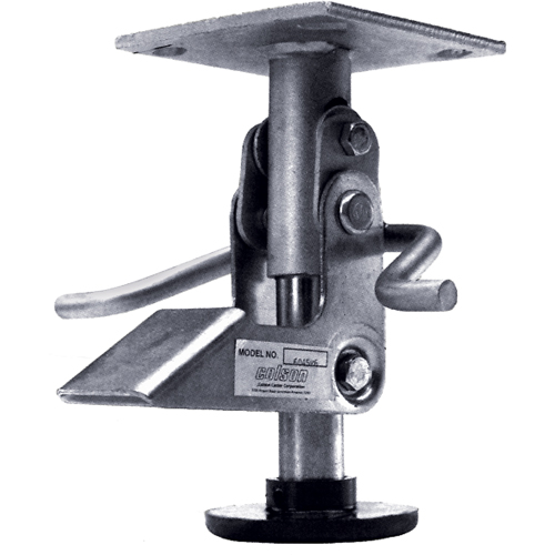 Floor Lock Brakes - Heavy-Duty, 6-7/32" Extended Height, 5-11/64" Retracted Height WestPier