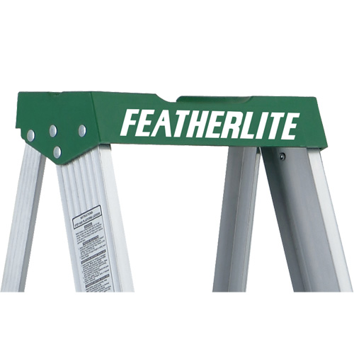Commercial Duty Stepladders (2400 Series), 4', Aluminum, 225 lbs. Capacity, Type 2 WestPier