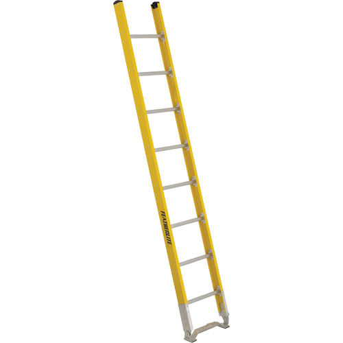Single Section Straight Ladder - 6100 Series, 8', Fibreglass, 375 lbs., CSA Grade 1AA WestPier