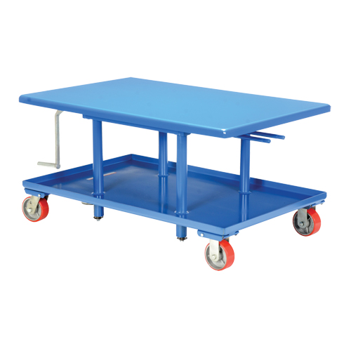 Post Lift Table, 42" L x 30" W, Steel, 2000 lbs. Capacity WestPier