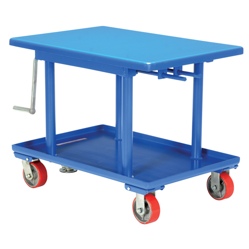 Hydraulic Lift Table, 24" L x 36" W, Steel, 2000 lbs. Capacity WestPier