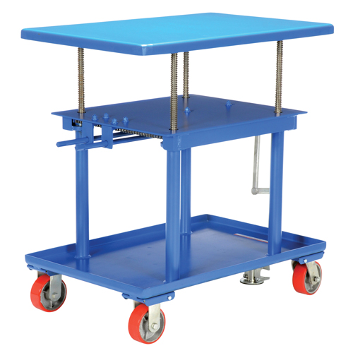 Hydraulic Lift Table, 24" L x 36" W, Steel, 2000 lbs. Capacity WestPier
