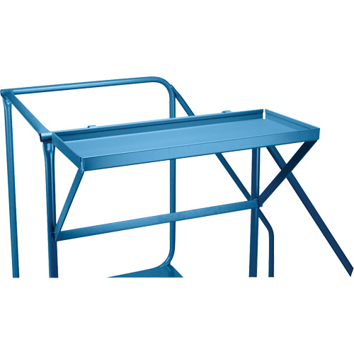 &eacute;chelles roulantes pour l'entretien et les m&eacute;caniciens, Acier, 4 Marches, Hauteur de la plateforme 38" WestPier