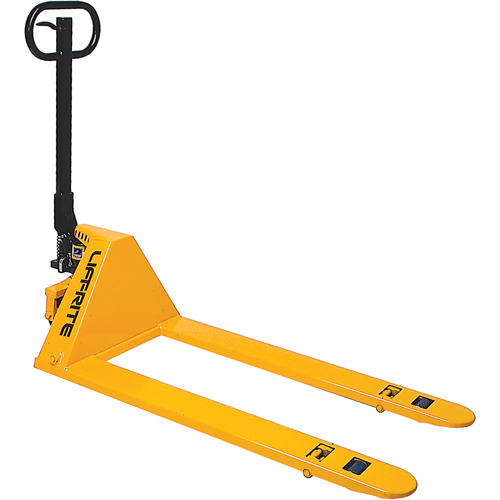 Low Profile Hydraulic Pallet Trucks, 48" L x 20.5" W, 5000 lbs. Cap. WestPier