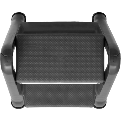 Escabeau repliable, 2 marches, 19-1/2" x 20-1/2" x Hauteur 22-3/4" WestPier