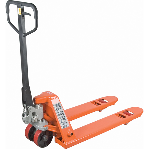 Transpalette manuel robuste, Acier, 42" lo x 20,5" la, Capacit&eacute; 5500 lb WestPier