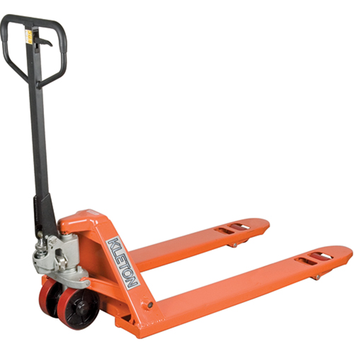 Transpalette manuel robuste, Acier, 48" lo x 27" la, Capacit&eacute; 5500 lb WestPier