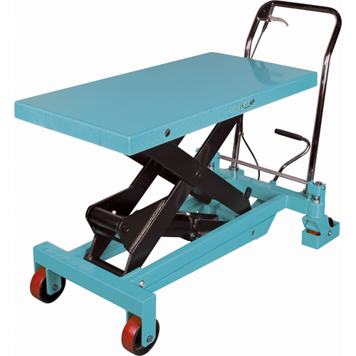 Heavy-Duty Hydraulic Scissor Lift Table, 40" L x 20-1/8" W, Steel, 2200 lbs. Capacity WestPier