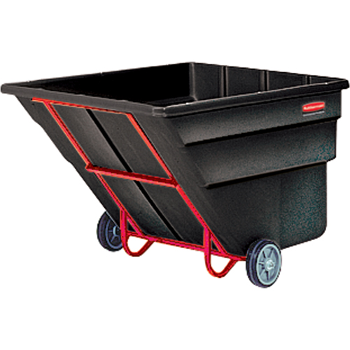 Tilt Truck, Polyethylene, 2 cu. yd., 2300 lbs. Load Capacity WestPier