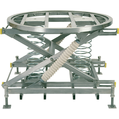 Spring-Operated Pallet Lifters - Pallet Pal&reg;, 43-5/8" L x 43-5/8" W, 4500 lbs. Cap. WestPier
