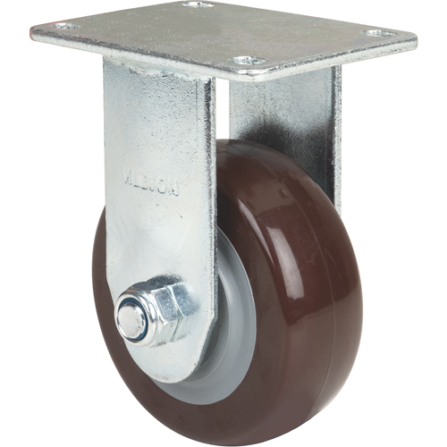 Roulette, Fixe, 4" (101,6 mm), Polyur&eacute;thane, 440 lb (199,58 kg) WestPier