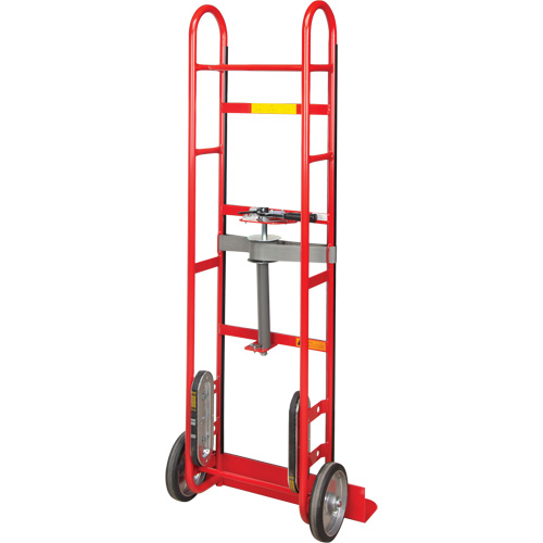 Diable de calibre industriel pour &eacute;lectrom&eacute;nagers, Acier, Capacit&eacute; 550 lb, 24" la x 59" h WestPier