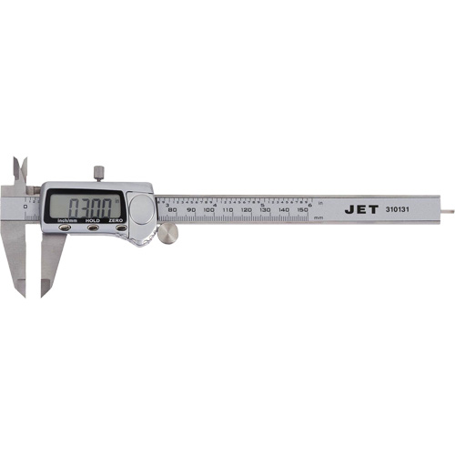 JEDC-6 Compas d'&eacute;paisseur num&eacute;rique premi&egrave;re qualit&eacute;, 0" - 6" (0 mm - 150 mm) gamme de mesure WestPier