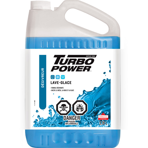Liquide lave-glace toutes saisons Turbo Power, Cruche, 3,78 L WestPier