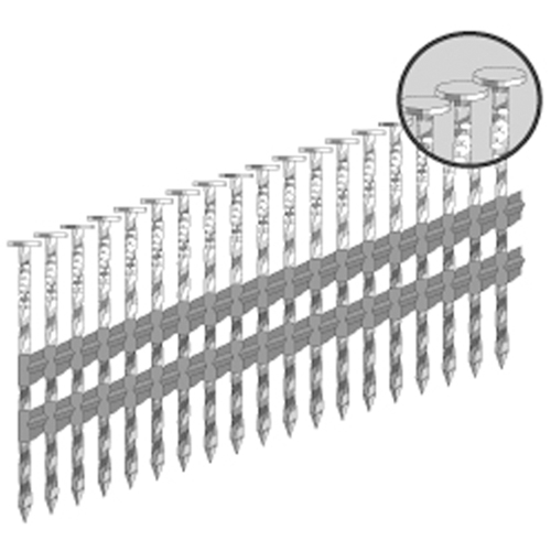 21° Strip Nails - Plastic Collated WestPier