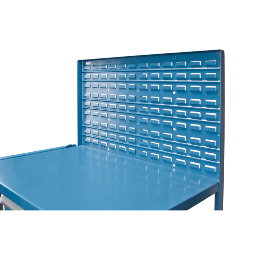 Mobile Service Cart, 2 Tiers, 24" W x 57" H x 40" D, 1200 lbs. Capacity WestPier