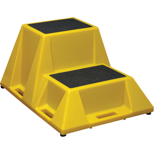 Industrial Step Stools, 2 Steps, 36" x 28" x 20" High WestPier