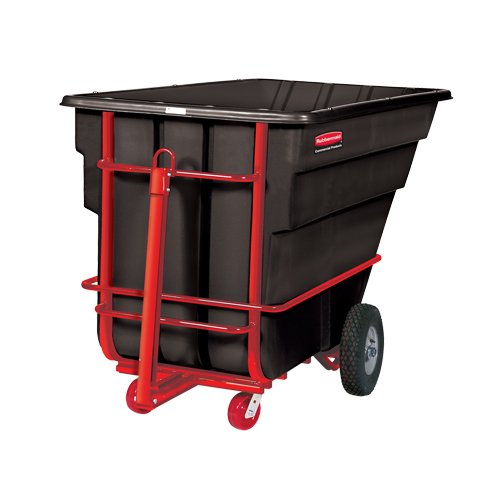 Tilt Truck, Polyethylene, 1-1/2 cu. yd., 2100 lbs. Load Capacity WestPier