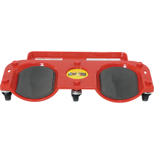 Rolling Knee Dolly, Plastic, Red, 350 lbs. Capacity WestPier