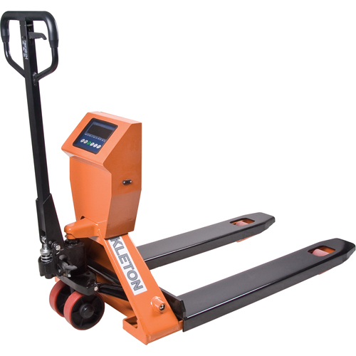 Transpalette &agrave; balance num&eacute;rique, 44,5" lo x 21,25" la, Capacit&eacute; de 4400 lb WestPier