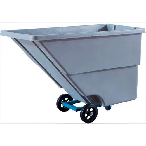 Tilt Truck, Polyethylene, 0.625 cu. yd., 500 lbs. Load Capacity WestPier