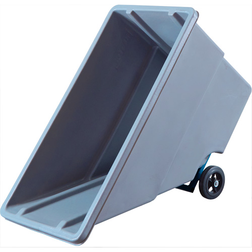 Tilt Truck, Polyethylene, 0.625 cu. yd., 500 lbs. Load Capacity WestPier