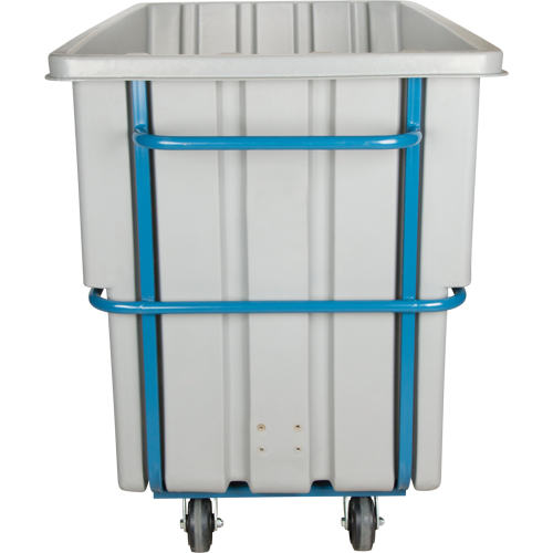 Tilt Truck, Polyethylene, 1.1 cu. yd., 2000 lbs. Load Capacity WestPier