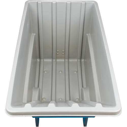 Tilt Truck, Polyethylene, 1.1 cu. yd., 2000 lbs. Load Capacity WestPier