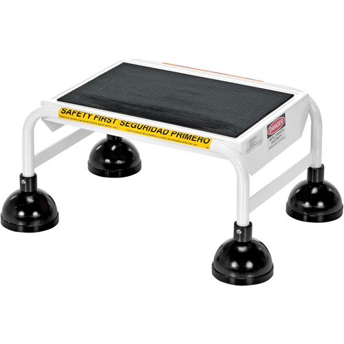 Stop-Step Ladders, 1 Steps, 16" Step Width, 9-9/16" Platform Height, Steel WestPier