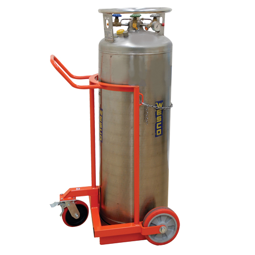 Large Liquid Gas Cylinder Truck LCC, Polyurethane Wheels, 20" W x 20" D Base, 1000 lbs. WestPier