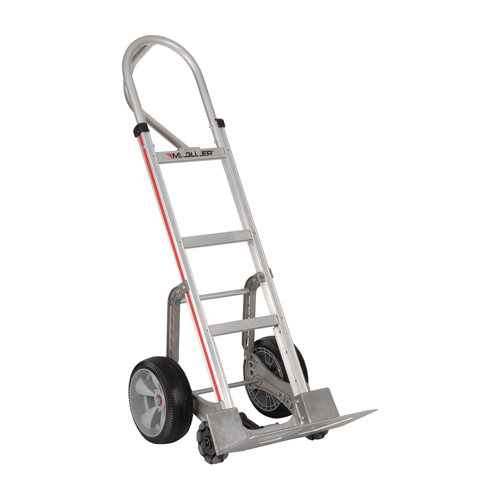 Self-Stabilizing Hand Truck, P-Handle Handle, Aluminum, 55'' Height, 500 lbs. Capacity WestPier