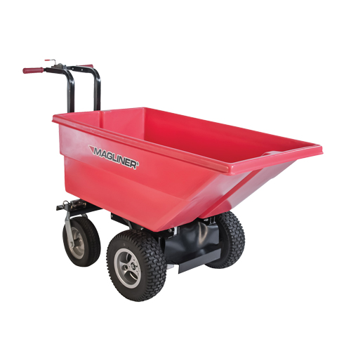 Motorized Tilt Truck, 6 pi³ Capacity, 40" H x 25" W x 56" D WestPier