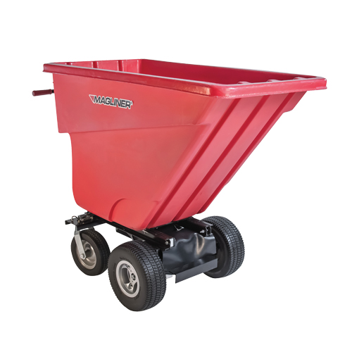 Motorized Tilt Truck, 13,5 pi³ Capacity, 45" H x 27" W x 68" D WestPier